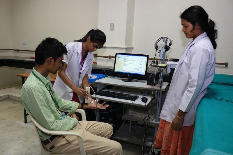 Research lab Nerve conduction study