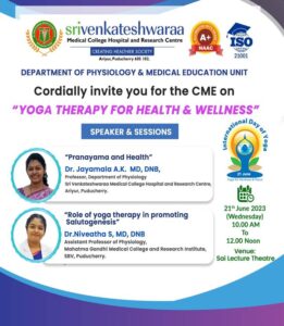 Yoga Therapy for Health & Wellness