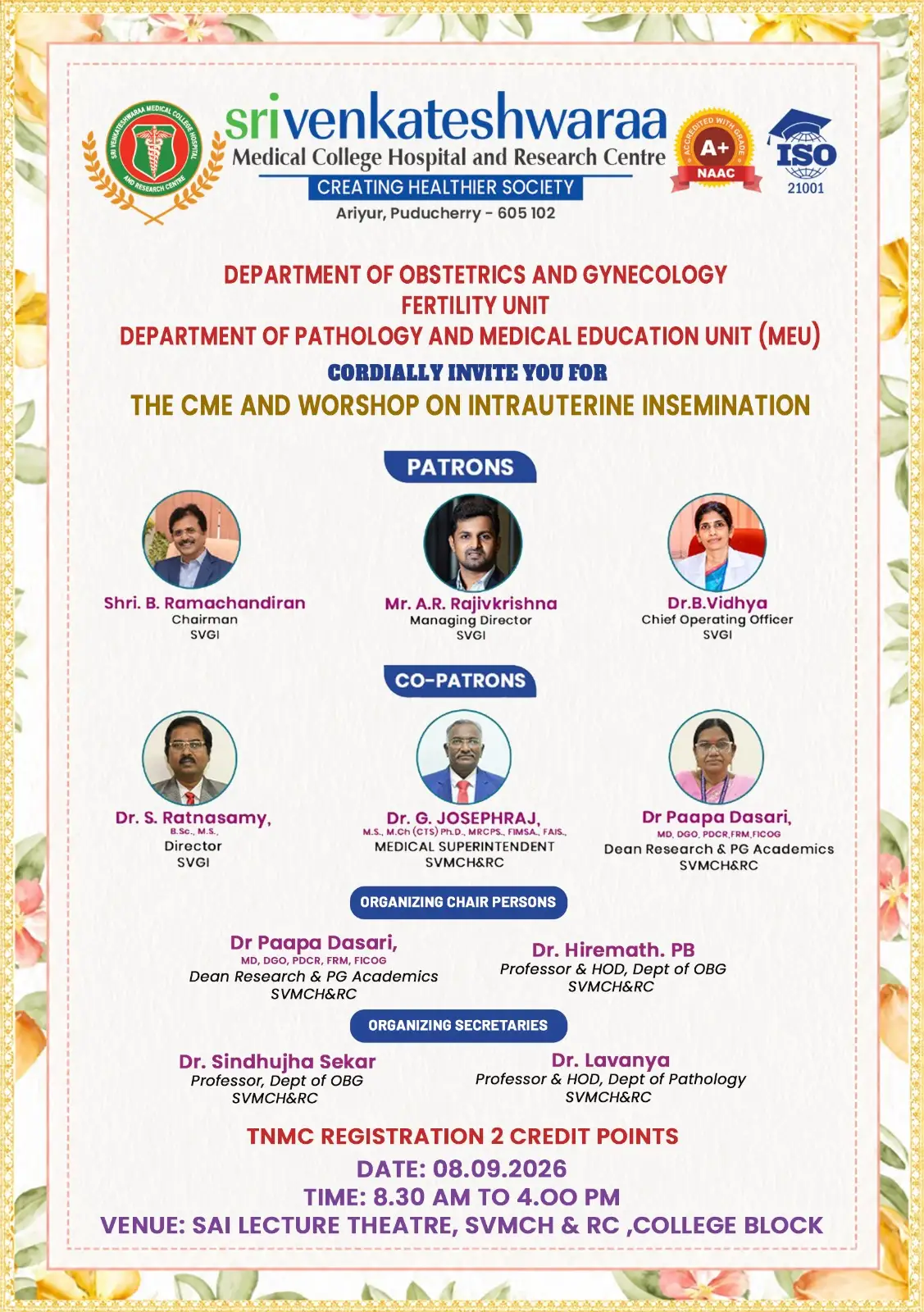 SVMCHRC Event